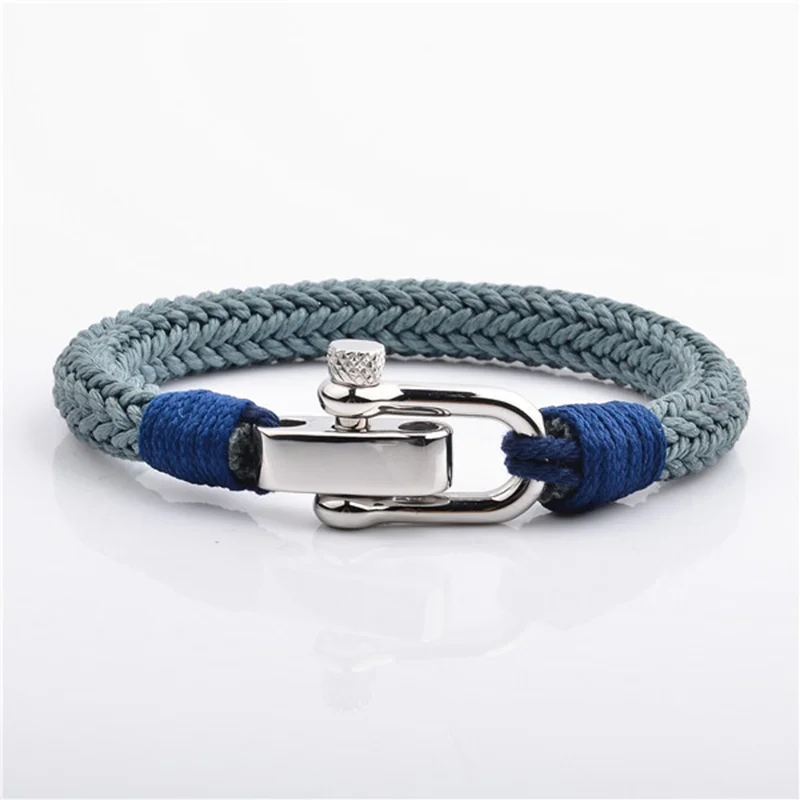 Nautical Style Wide Rope Bracelet