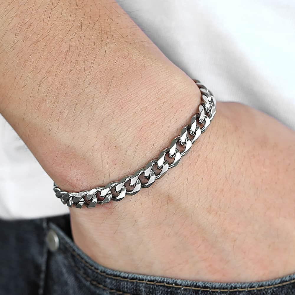 Trendy Men Cuban Link Bracelet - StellaJoya
