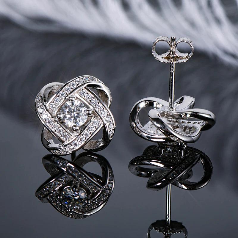 Boucles d'oreilles Twist Flower