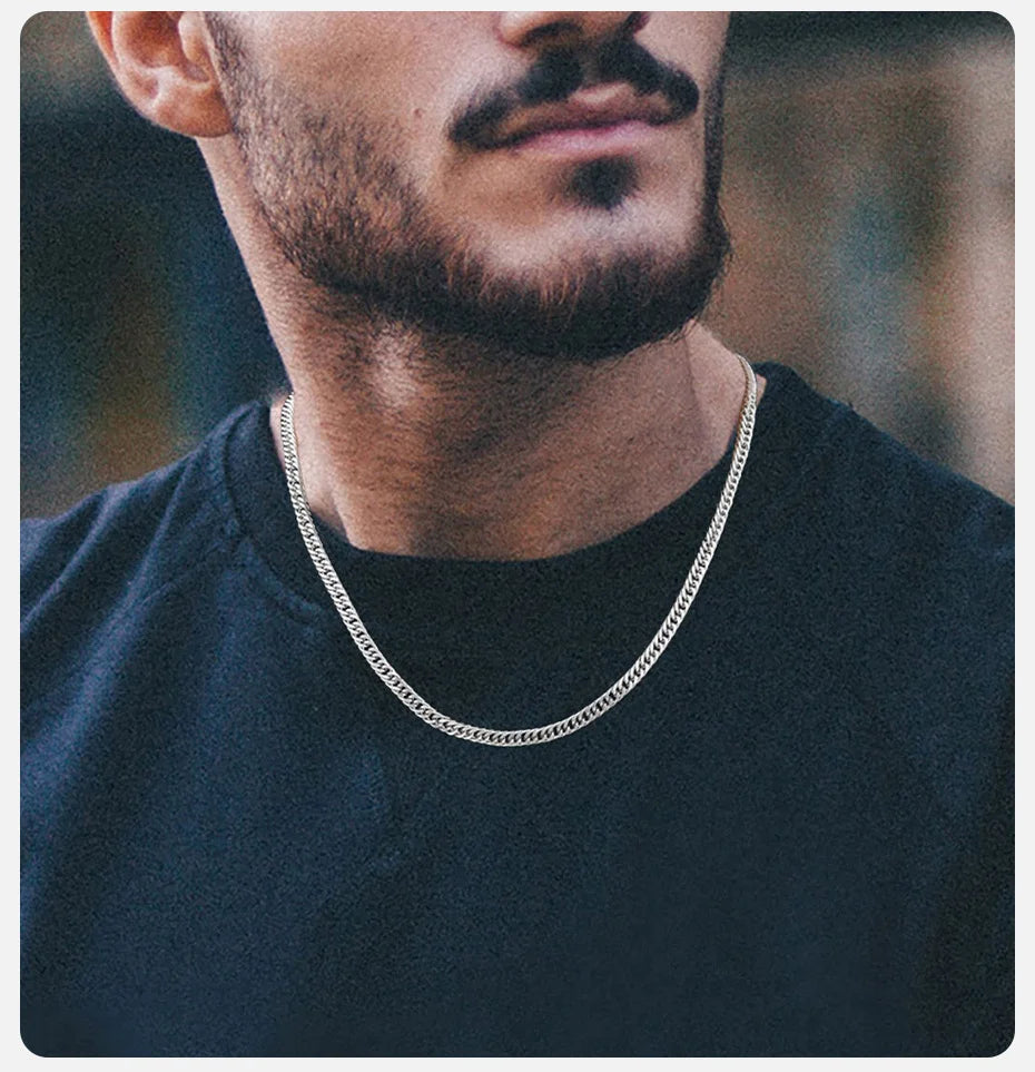 Colliers à chaîne cubaine épaisse