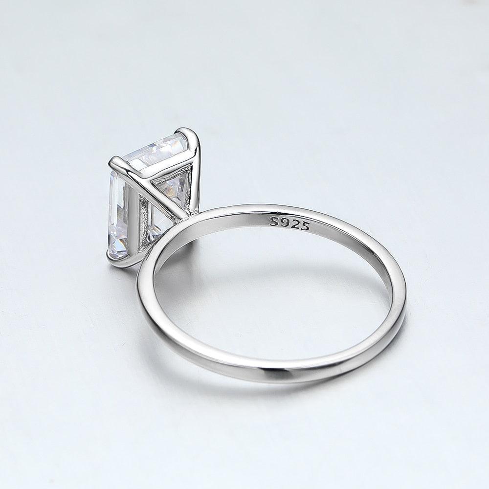 Emerald Cut Engagement Ring - StellaJoya