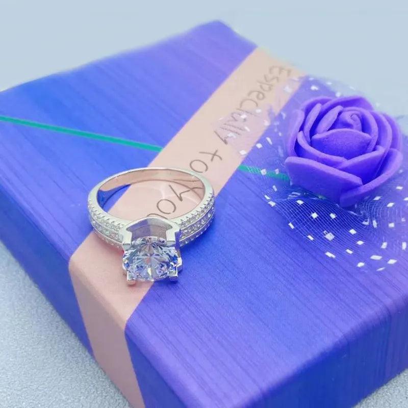 Engagement Moissanite Ring - StellaJoya