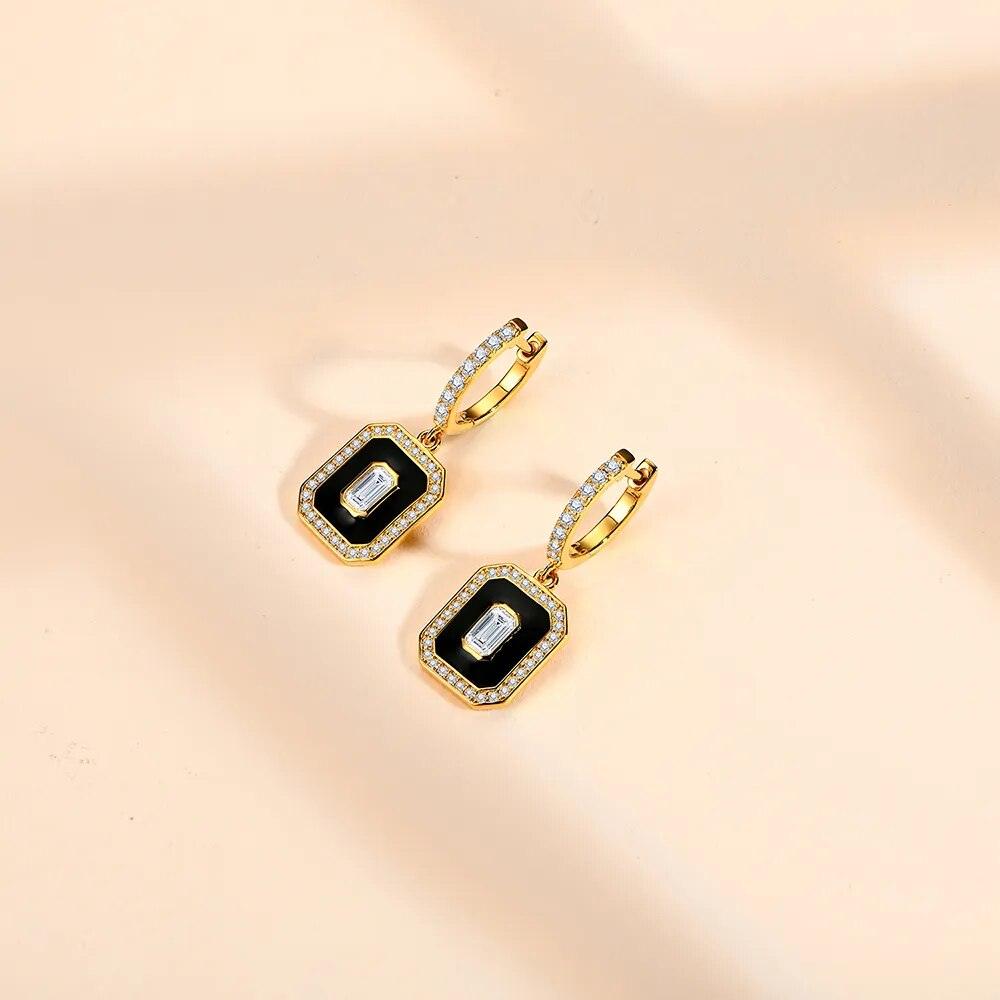 Luxurious Moissanite Earrings - StellaJoya